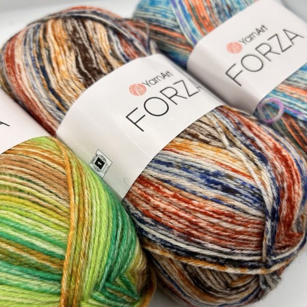 Forza (75% мериносовая шерсть, 25% полиамид), 420м/100гр