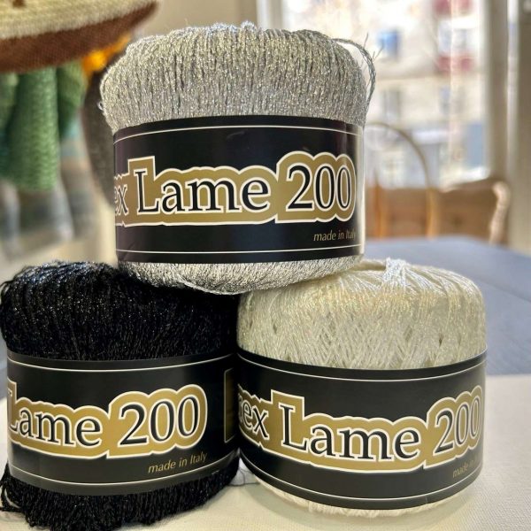 Lurex lame 200 (64% вискоза, 36% метанит), 200м/25гр
