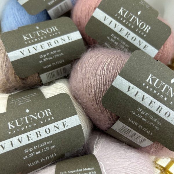 Viverone (70% супер кид-мохер, 30% шелк), 237м/25гр