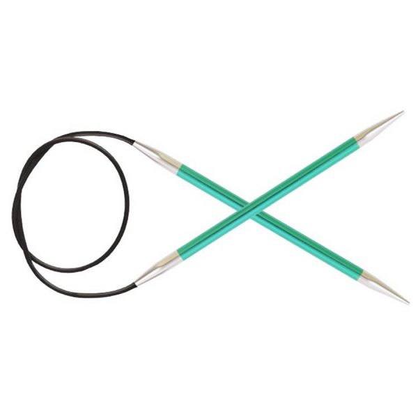 Спицы Knitpro Zing круговые 8,0 мм 60 см, 47106