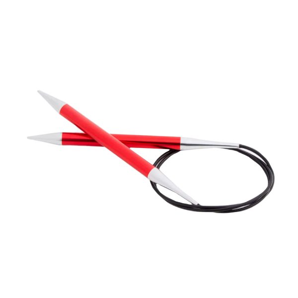Спицы Knitpro Zing круговые 9,0 мм 80 см, 47137