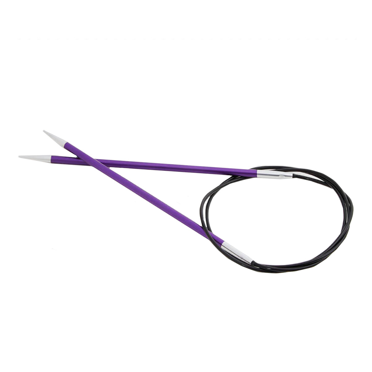 304-13 Спицы Knitpro Zing круговые 3,75 мм 80 см, 47128 — изображение 1