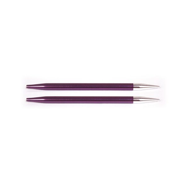Спицы Knitpro Zing съемные укороченные 6,0 мм, 47527