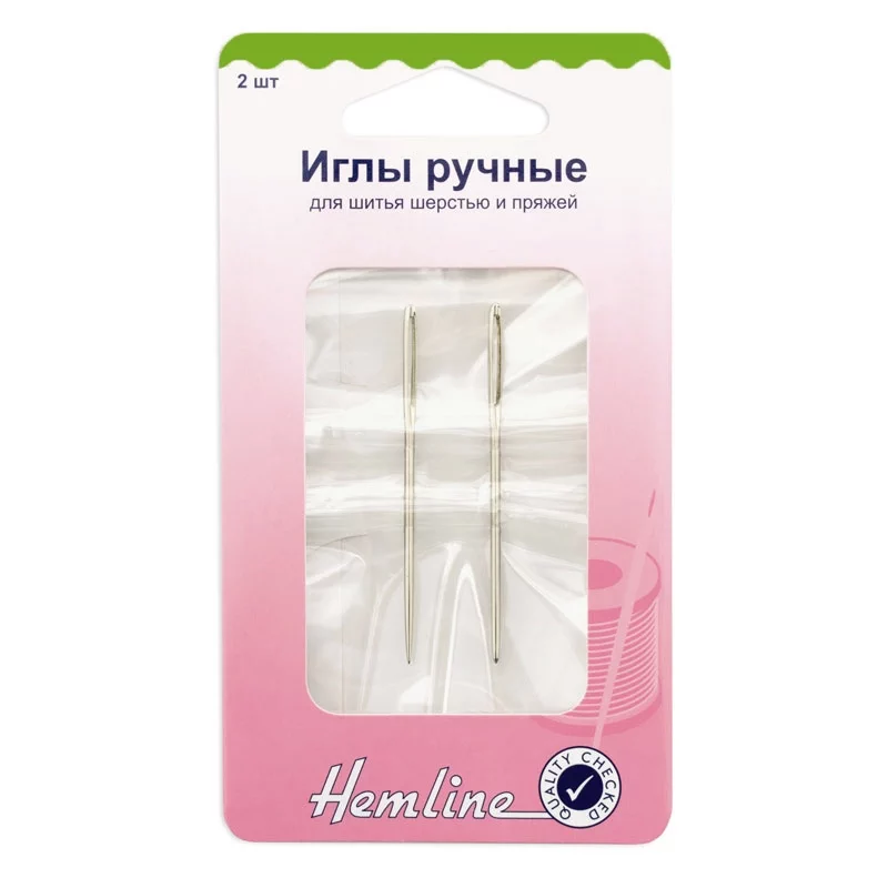 385-1 Набор игл для шитья шерстью и пряжей Hemline, 212 — изображение 1